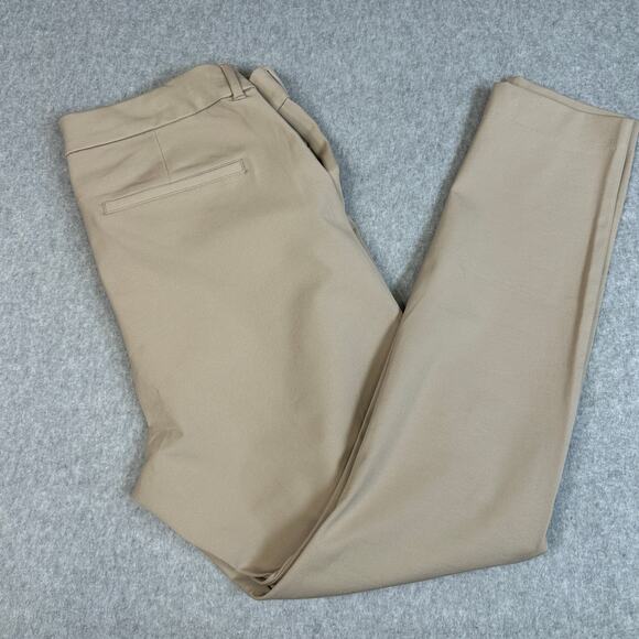 Old Navy Pants Womens Size 16 Mocha Taffy High Rise Pixie Secret Smooth Pockets - Picture 4 of 14